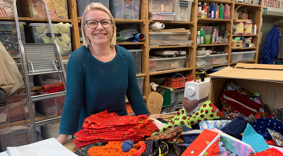 kreative Unterstützung durch die Nähwerkstatt Potsdam