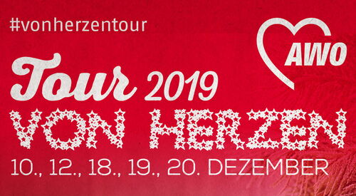 Plakat der Von Herzen Tour