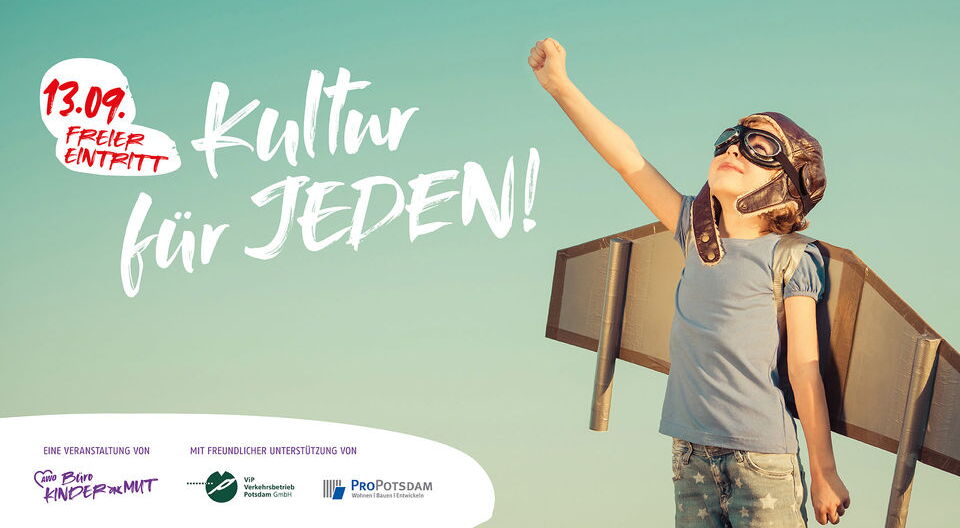 Kultur für JEDEN am 13.09.2020