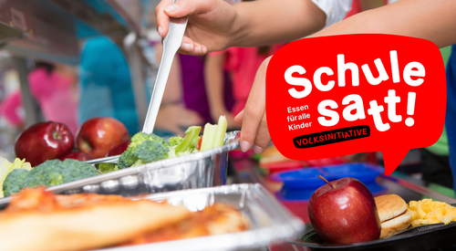 Gesundes Schulessen kommt auf die Teller.