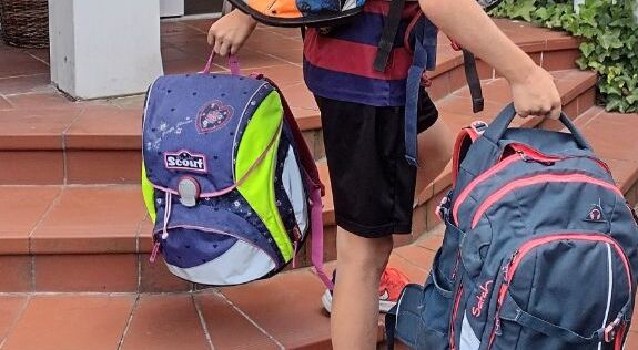 Schulranzen abzugeben?