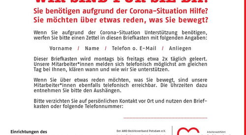 AWO Corona Hilfe