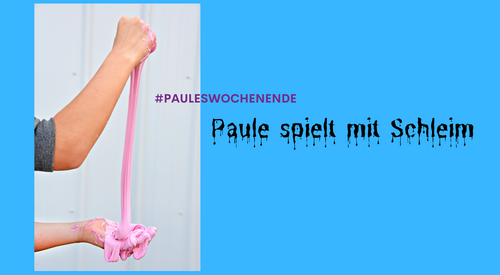 Hände voller Spielschleim