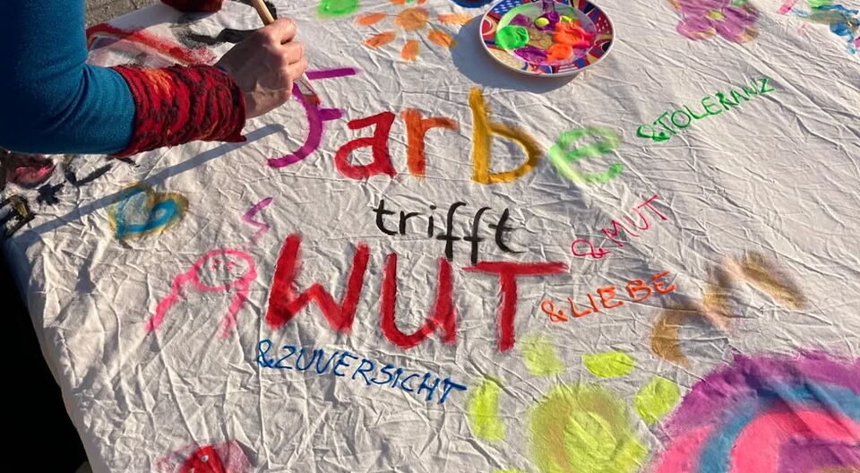 Farbe trifft Wut - Brandenburgische Frauenwoche