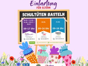 Übersicht über Termine zum Basteln von Schultüten 2026