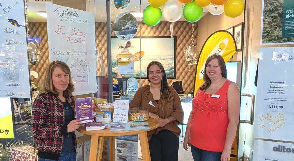 Tombola für’s AWO Büro KINDER(ar)MUT