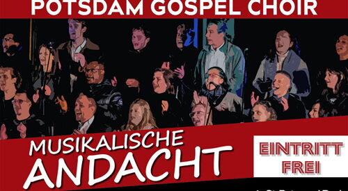 Potsdam Gospel Choir spendet 1500€ für unsere Projekte