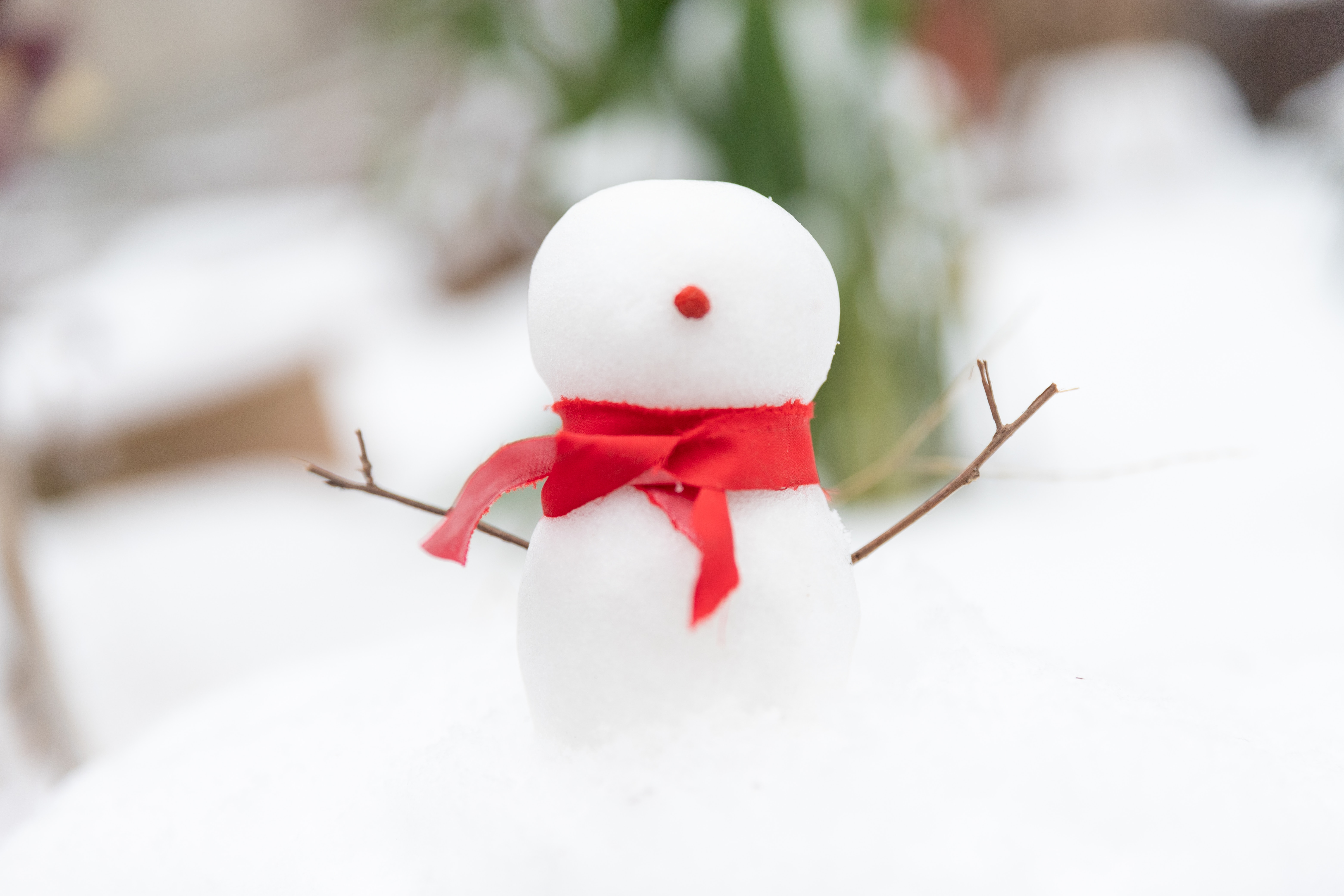 Ein Schneemann